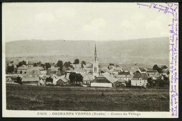 Centre du village