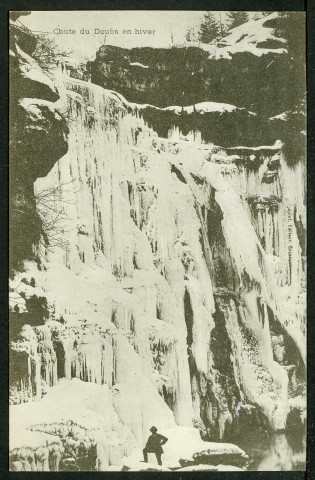 Chute du Doubs en hiver