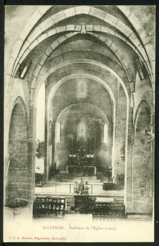 Intérieur de l'église