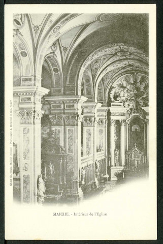 Intérieur de l'église