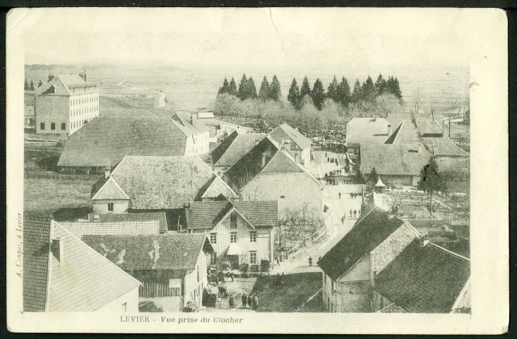 Vue prise du clocher