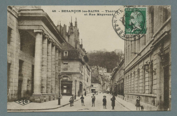 Théâtre et rue Mégevand