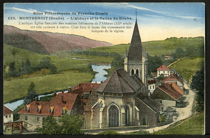 L'abbaye et la vallée du Doubs