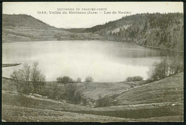 Vallée du Hérisson (Jura). Lac de Narlay