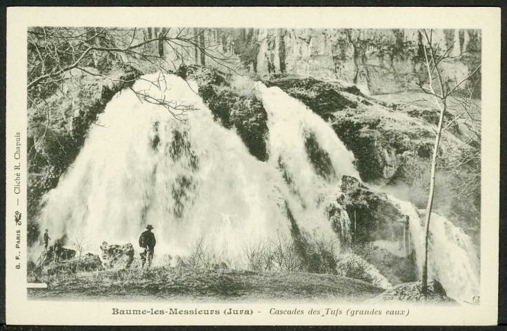 Cascade des tufs, grandes eaux