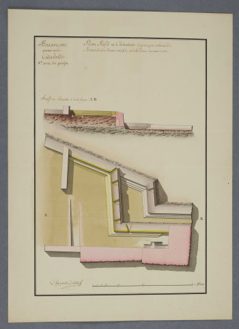 Parapet et demi-courtine