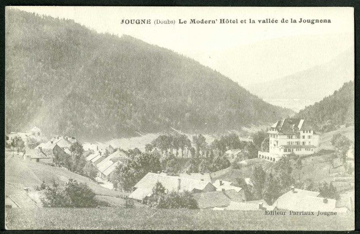 Le Modern'Hôtel et la vallée de Jougne