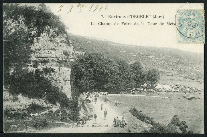 Champ de foire de la tour de Meix