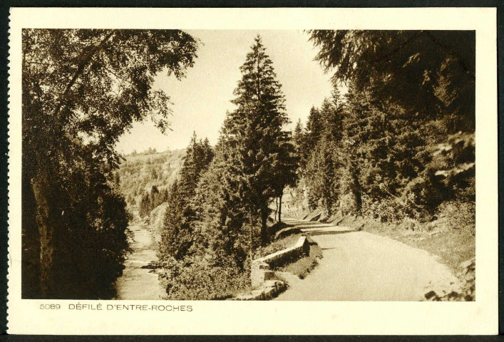 Défilé d'Entre-Roches