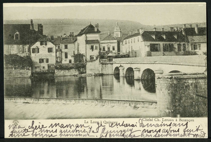 La Loue et le pont