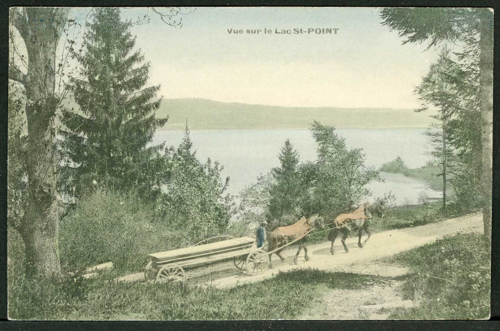 Vue sur le lac Saint-Point
