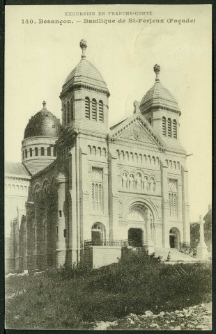 Basilique de Saint-Ferjeux, façade principale