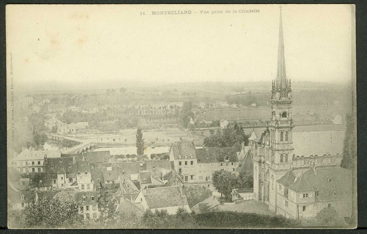 Vue générale prise de la citadelle