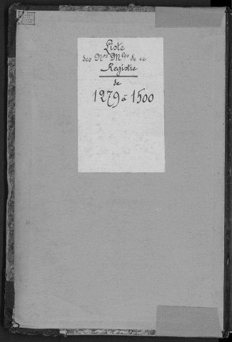Volume 3, nos 1279 à 1500