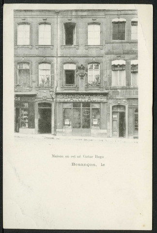 Maison où est né Victor Hugo
