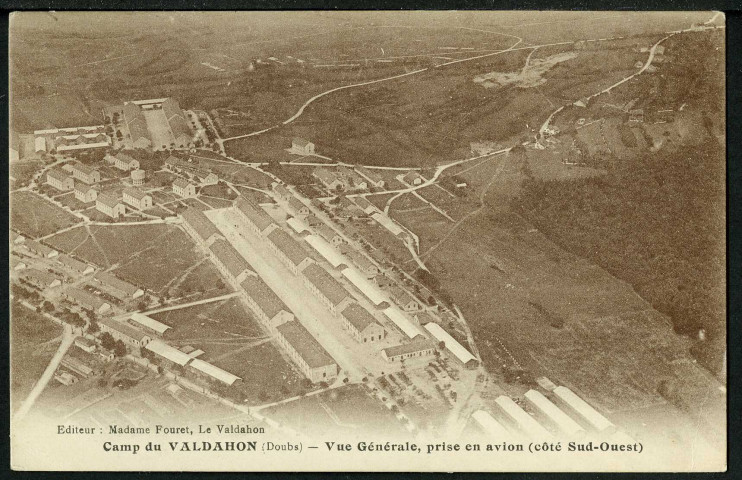 Vue générale du camp