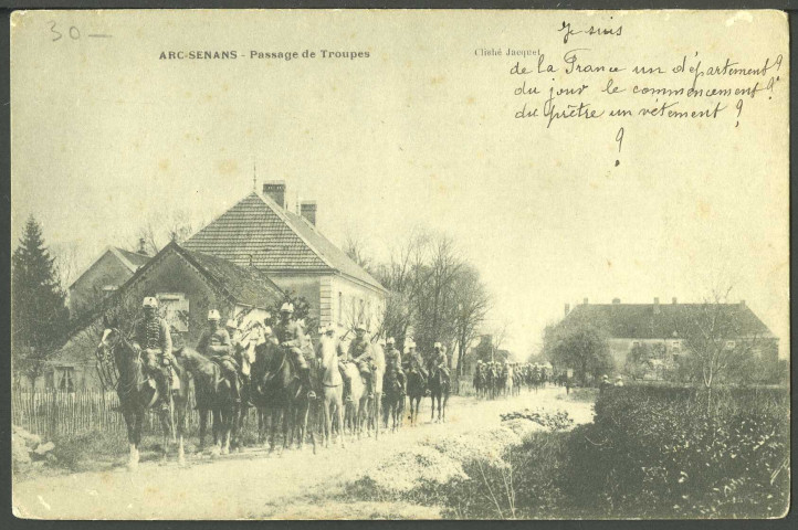 Passage des troupes