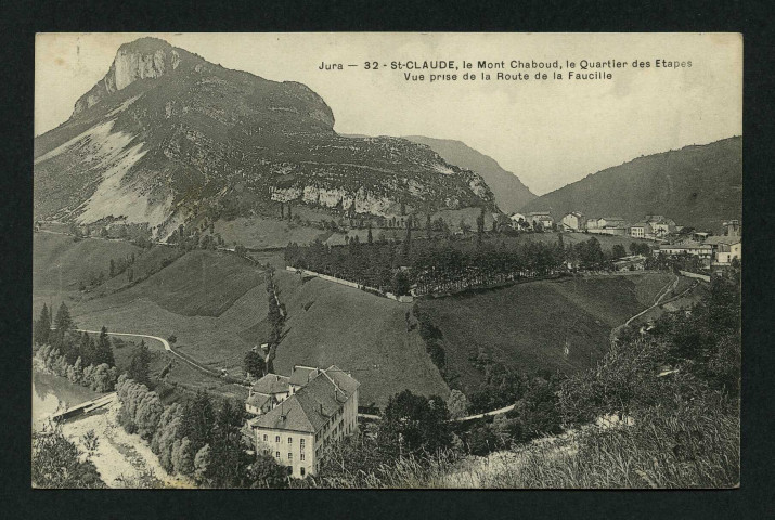 Mont Chaboud et quartier des Étapes