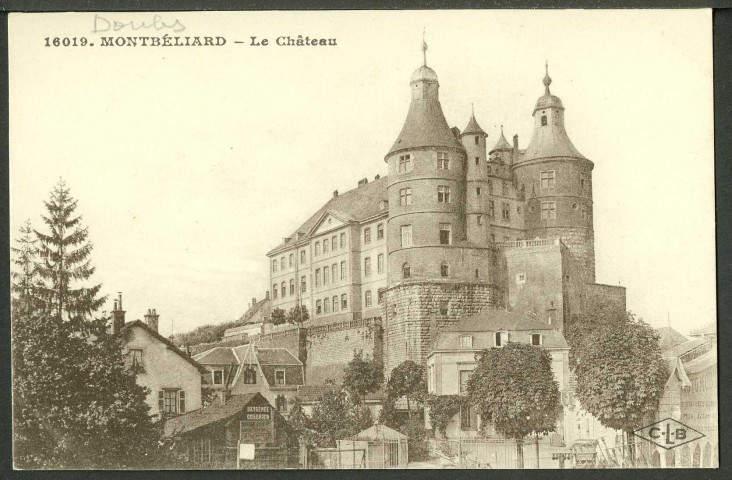 Le château de Montbéliard