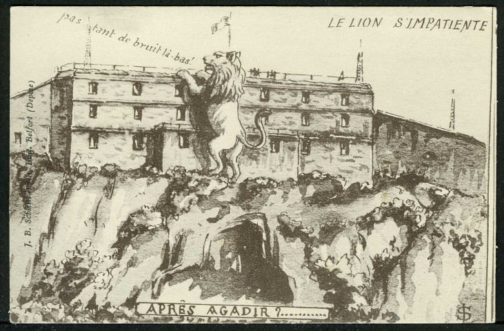 "Le lion s'impatiente"