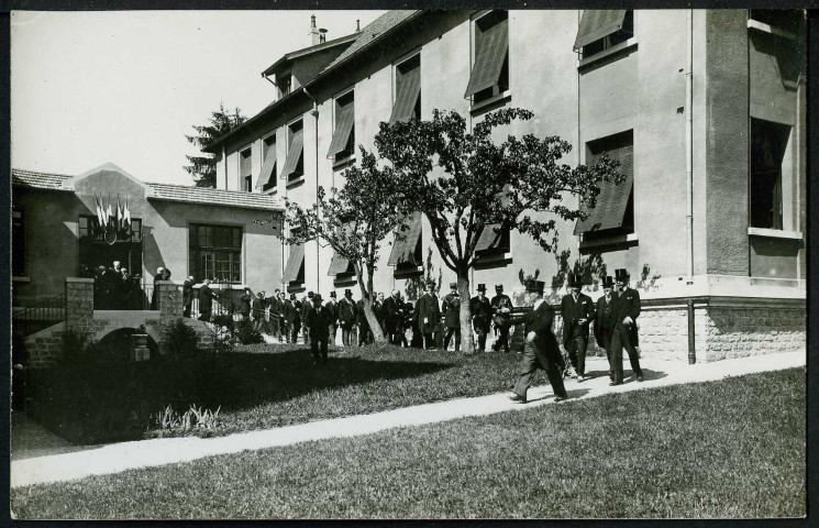 Visite du président Lebrun en 1933