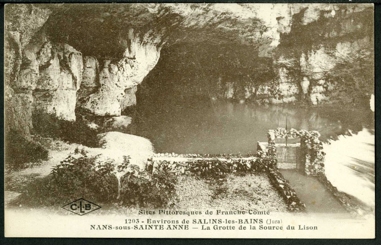 La grotte de la source du Lison