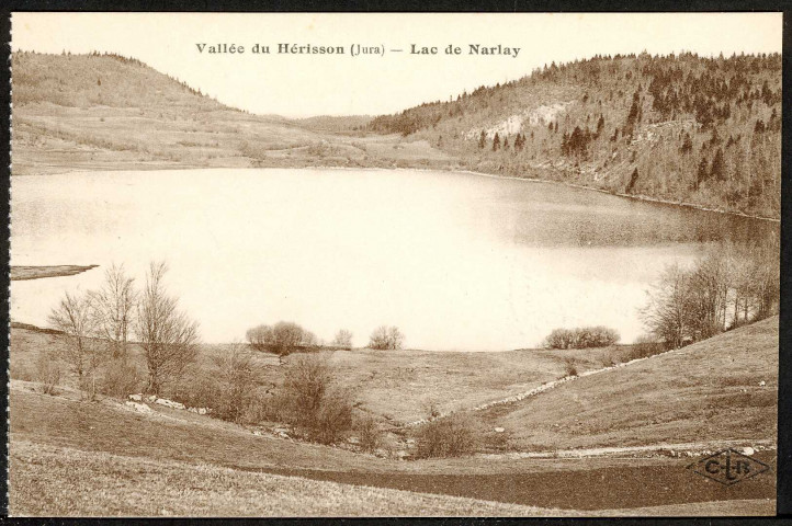Vallée du Hérisson (Jura). Lac de Narlay