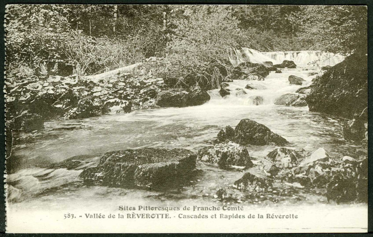 Cascades et rapides de la Réverotte
