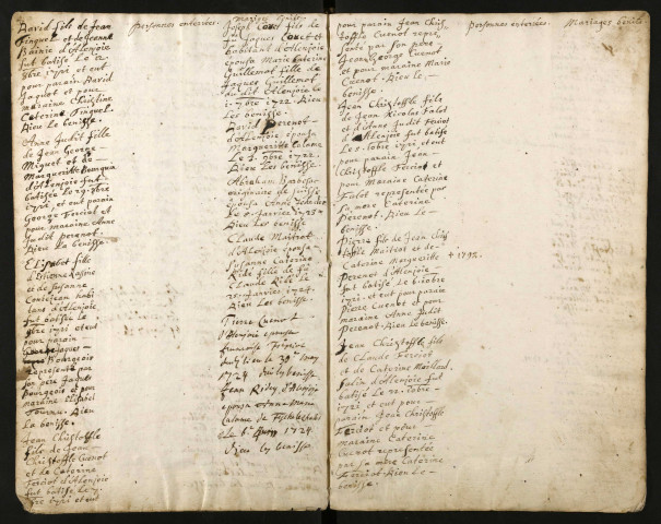 BMS 1720-1745 (protestants)