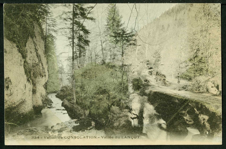 Vallée du Lonçot, source du Lonçot