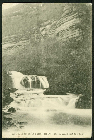 Le grand saut de la Loue