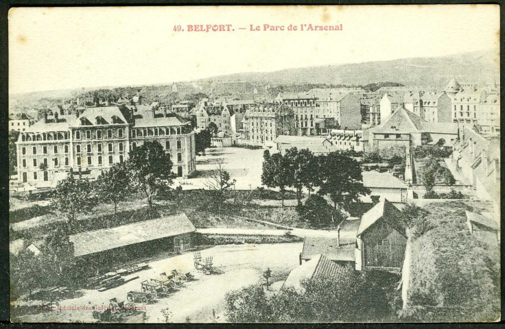 Le parc de l'arsenal