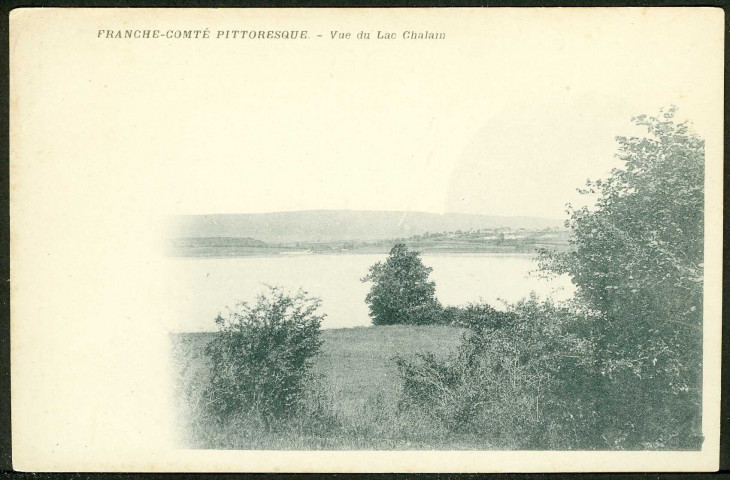 Vue du lac Chalain