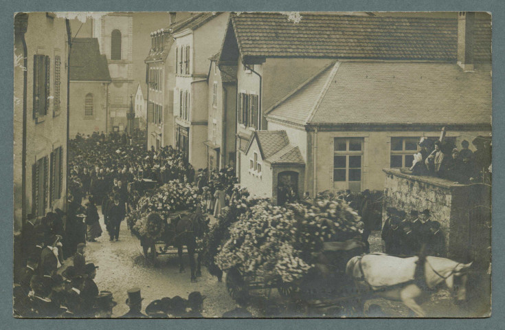 Obsèques de M. Peugeot E.