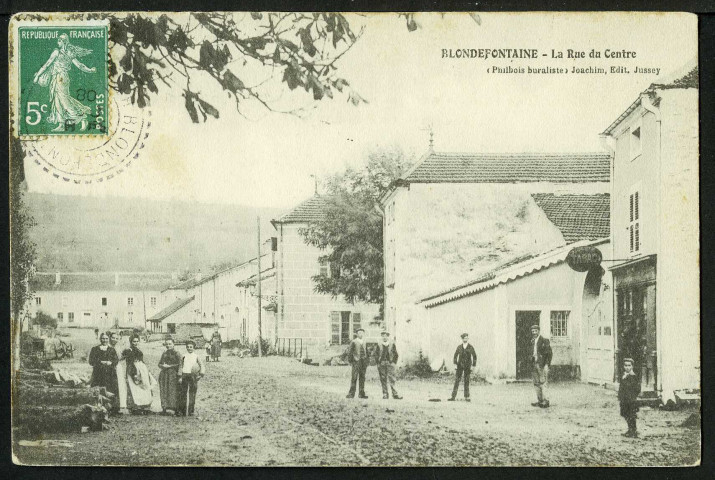 La rue du Centre