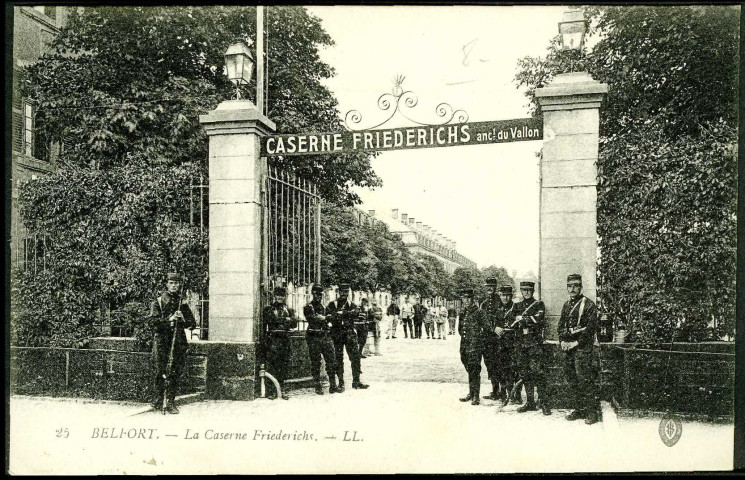 La caserne Friederichs