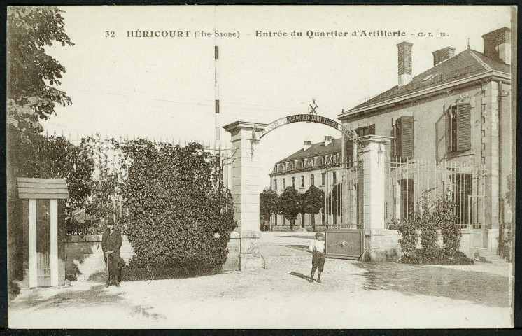 Entrée du quartier d'artillerie