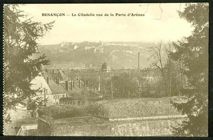 La citadelle vue du fort Chaudanne