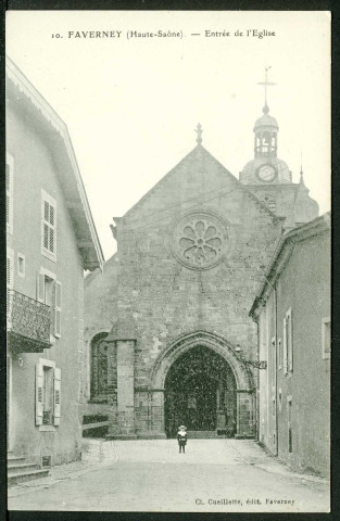 Entrée de l'église