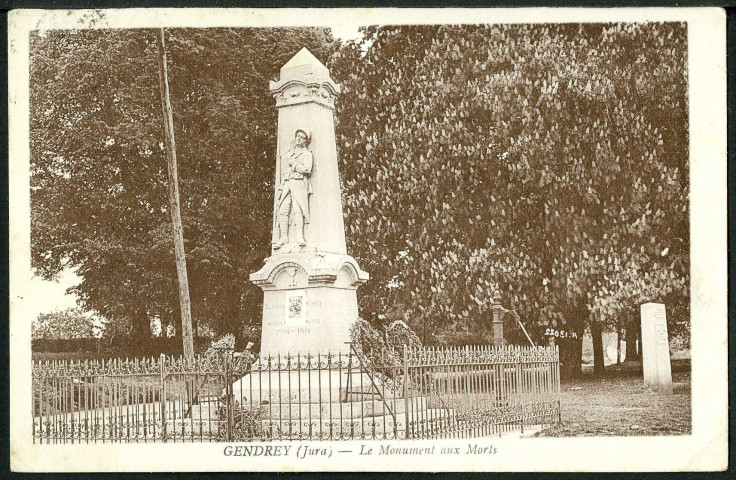 Le monument aux morts