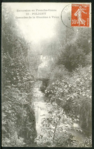 Cascades de la Glantine à Vaux