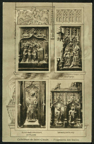 Fragments des stalles