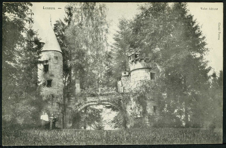 Pont dans le parc