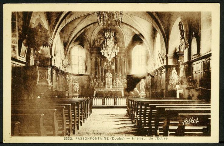 Intérieur de l'église