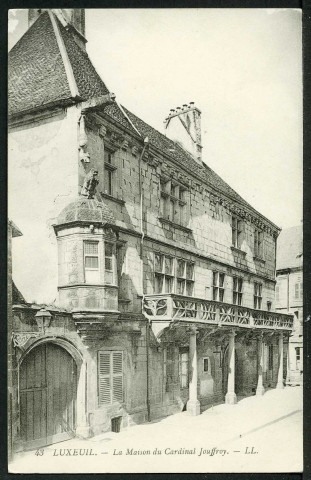 La maison du cardinal Jouffroy