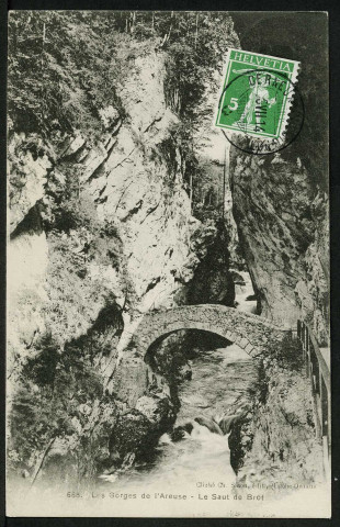 Les Gorges de l'Areuse. Le Saut du Brot