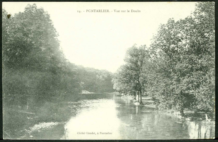 Vue sur le Doubs