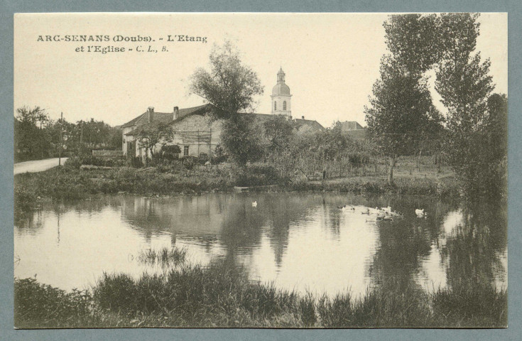 L'étang et l'église