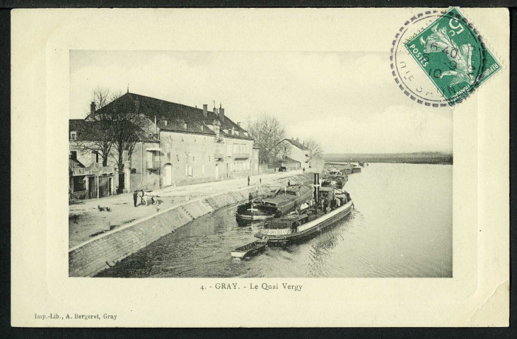 Le quai Vergy