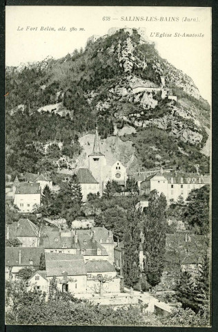 L'église Saint-Anatoile et le fort Belin